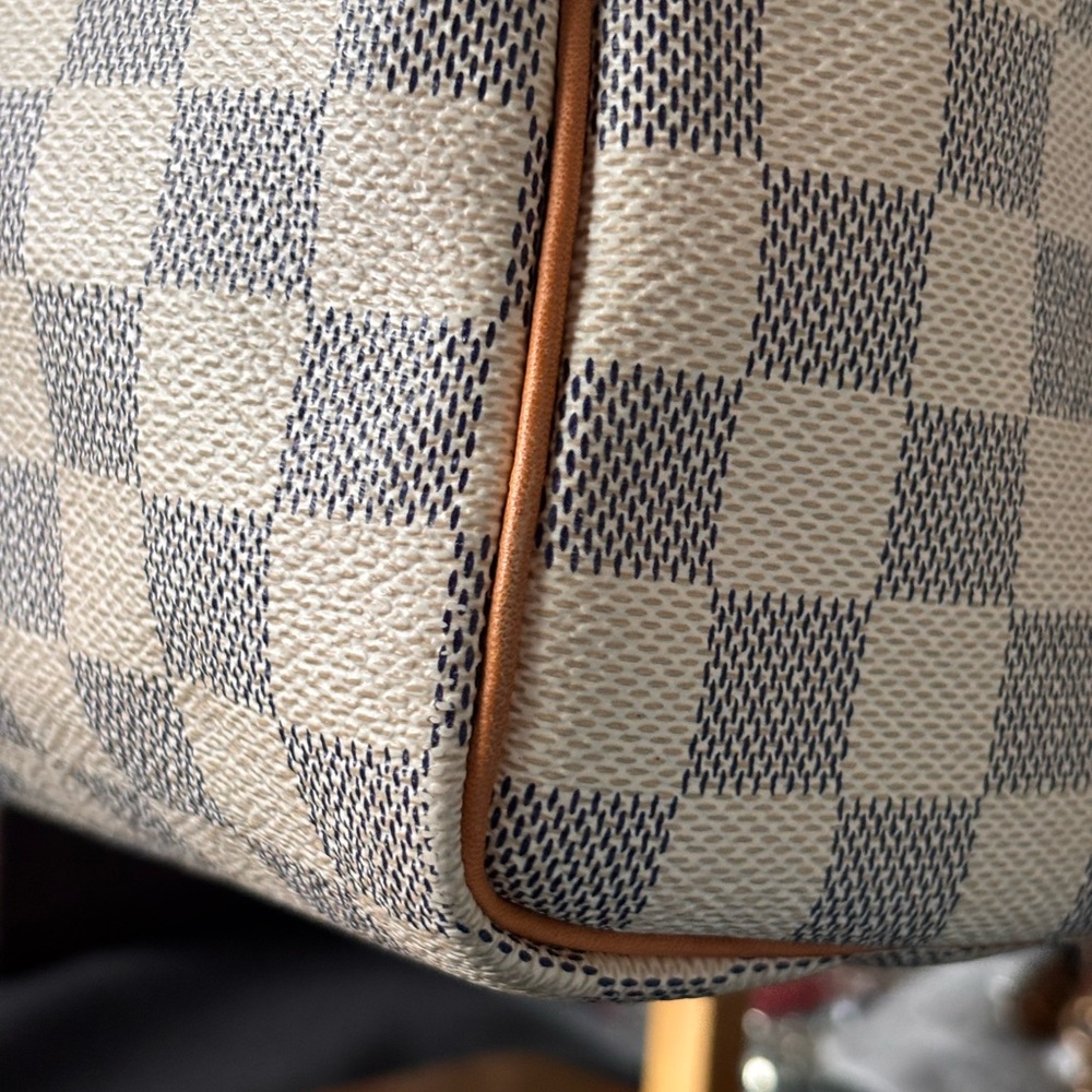 Louis Vuitton Speedy 25 Damier Azur Boston Bag 2009 France - Picture 6 of 10